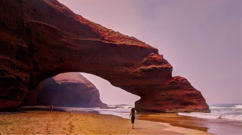 From Agadir Cruise: Legzira Cliffs & Silver City Tiznit Full-Day Tour